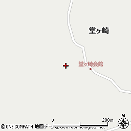 宮城県遠田郡涌谷町太田堂ヶ崎21周辺の地図