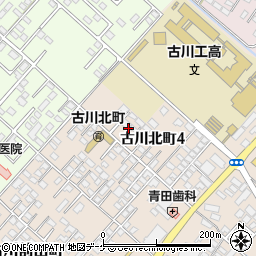 宮城県大崎市古川北町4丁目5周辺の地図