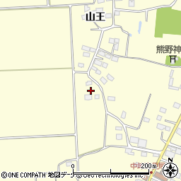 宮城県遠田郡美里町中埣新高畑周辺の地図