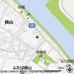 尾花沢大石田線周辺の地図