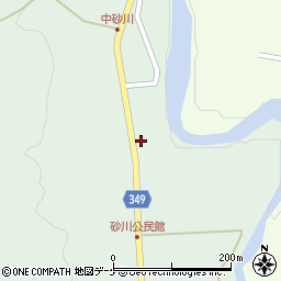 山形県鶴岡市砂川前田119周辺の地図