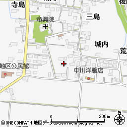 宮城県大崎市古川保柳城内周辺の地図