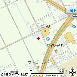 宮城県大崎市古川青塚159周辺の地図