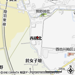 宮城県大崎市古川保柳（西構北）周辺の地図