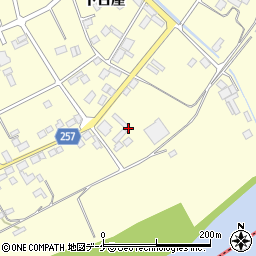 宮城県登米市豊里町下古屋21周辺の地図