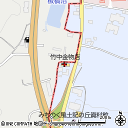 有限会社竹中金物店周辺の地図