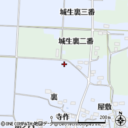 宮城県加美郡加美町城生城生裏一番20周辺の地図