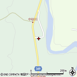 山形県鶴岡市砂川前田110周辺の地図