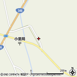 宮城県遠田郡涌谷町小里沢締周辺の地図