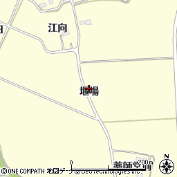 宮城県遠田郡美里町中埣堰場周辺の地図