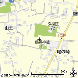 宮城県遠田郡美里町中埣十二神周辺の地図