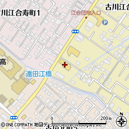 ＨｏｎｄａＣａｒｓ宮城中央古川江合店周辺の地図