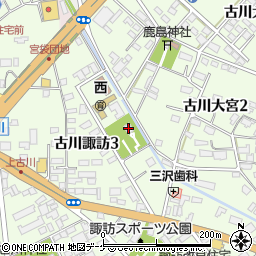 瑞川寺周辺の地図