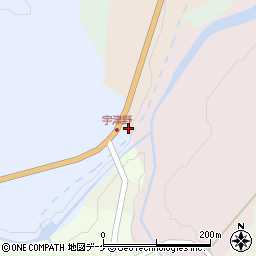 宮城県加美郡加美町漆沢宇津野11-7周辺の地図