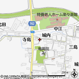 宮城県大崎市古川保柳寺島周辺の地図