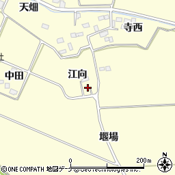 宮城県遠田郡美里町中埣江向周辺の地図