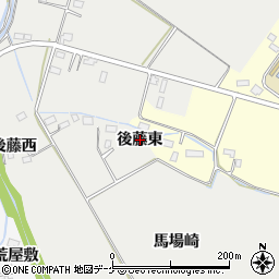 宮城県大崎市古川荒田目後藤東周辺の地図