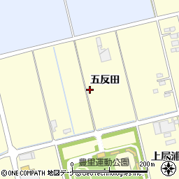 〒987-0363 宮城県登米市豊里町横町の地図