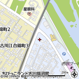 ＪＭＴＣ古川教室周辺の地図
