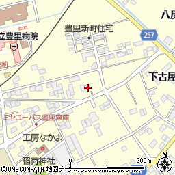 宮城県登米市豊里町土手下11-1周辺の地図