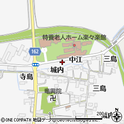 宮城県大崎市古川保柳中江周辺の地図