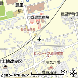 市立豊里病院職員宿舎周辺の地図