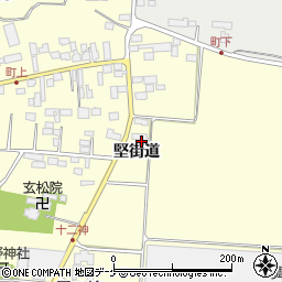 宮城県遠田郡美里町中埣堅街道周辺の地図
