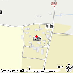 宮城県美里町（遠田郡）南高城周辺の地図