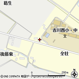 宮城県大崎市古川渋井全壮125周辺の地図