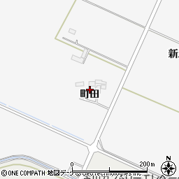宮城県大崎市古川富長町田周辺の地図