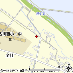 宮城県大崎市古川渋井全壮232周辺の地図