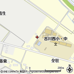 宮城県大崎市古川渋井全壮150周辺の地図