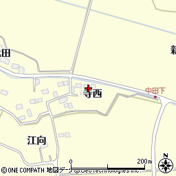 宮城県遠田郡美里町中埣寺西周辺の地図