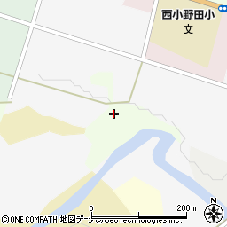 宮城県加美郡加美町上野目久保周辺の地図