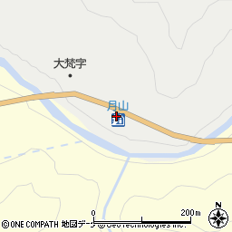 山形県鶴岡市越中山名平3周辺の地図