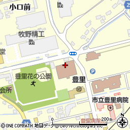 豊里総合支所周辺の地図