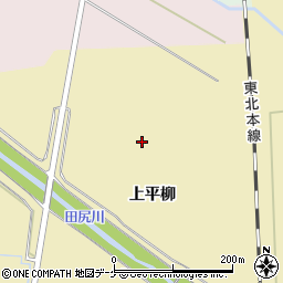 宮城県大崎市田尻大沢上平柳周辺の地図