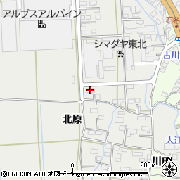 株式会社ラプラス　古川営業所周辺の地図