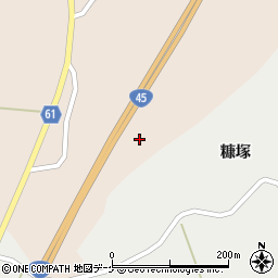 三陸縦貫自動車道（桃生登米道路）周辺の地図