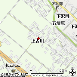 宮城県大崎市古川上古川周辺の地図