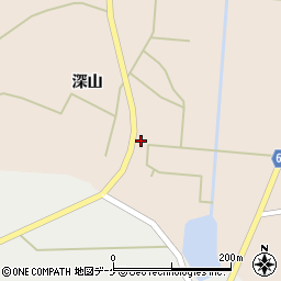宮城県石巻市桃生町倉埣新改道95周辺の地図