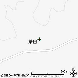 宮城県登米市津山町柳津茶臼177周辺の地図