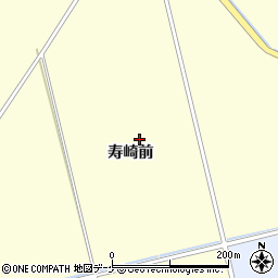 宮城県登米市豊里町寿崎前周辺の地図