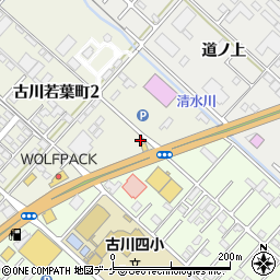吉野家 ４号線古川店周辺の地図