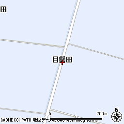 宮城県大崎市古川新田（目懸田）周辺の地図