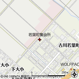 若葉町集会所周辺の地図