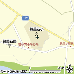 宮城県加美郡加美町鳥屋ケ崎神明周辺の地図