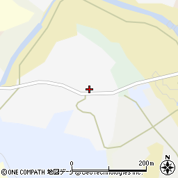 宮城県加美町（加美郡）芋沢植村周辺の地図