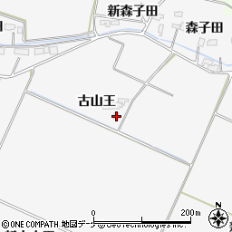 宮城県大崎市古川富長古山王15周辺の地図