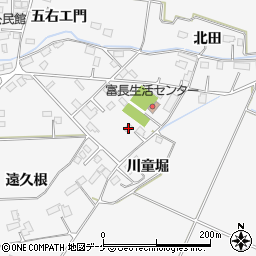 宮城県大崎市古川富長馬頭観音45周辺の地図